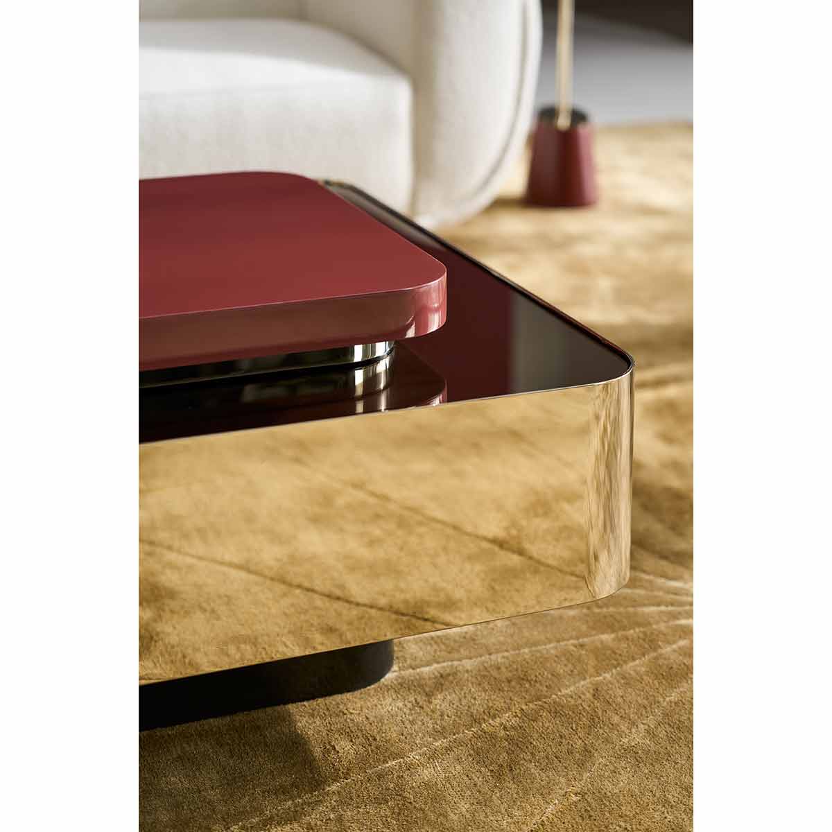 Periphery Cocktail Table | Caracole Classic Collection | Elegant Contemporary Luxury Exclusive Designer Furniture