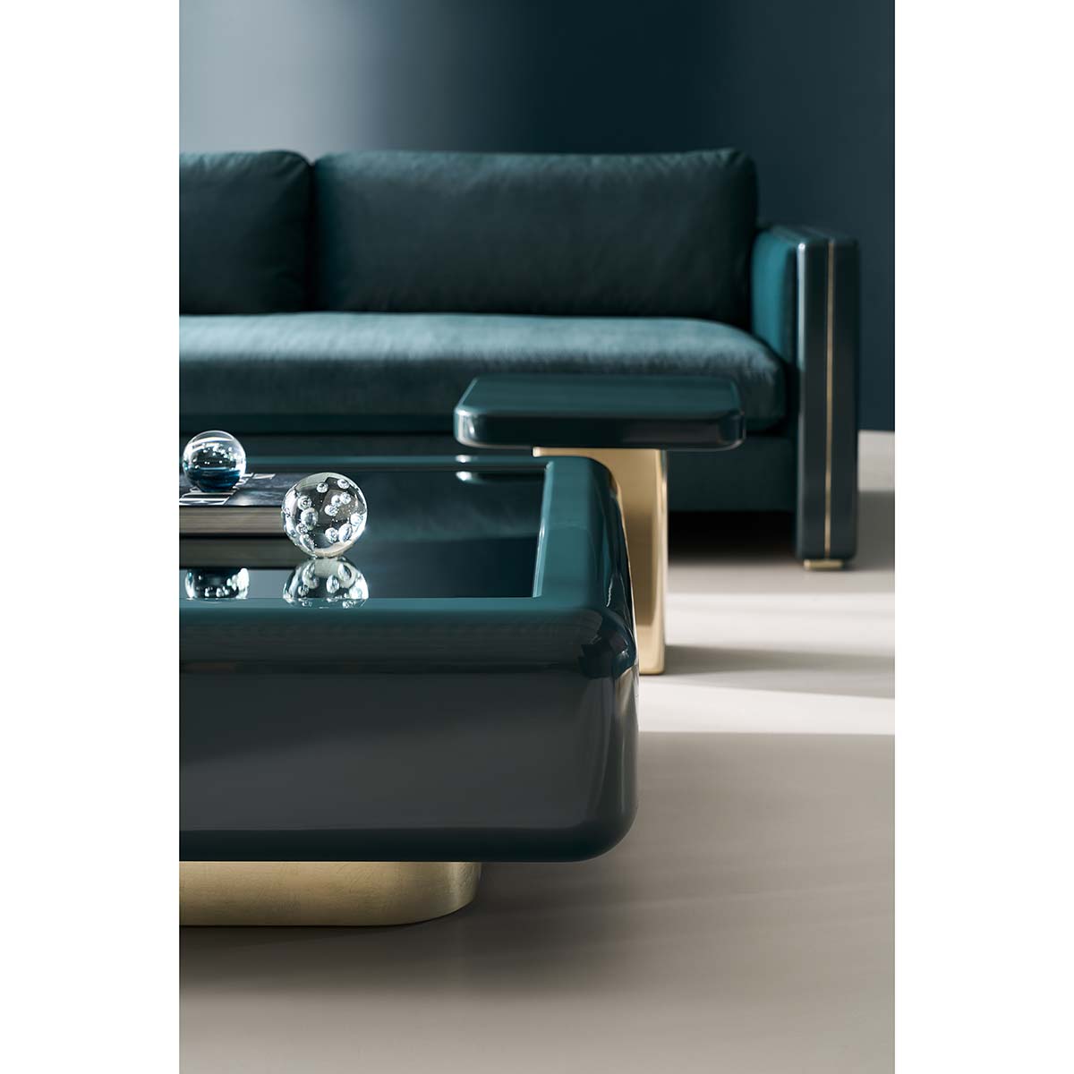 Gelee Cocktail Table – Apatite | Caracole Classic Collection | Elegant Contemporary Luxury Exclusive Designer Furniture