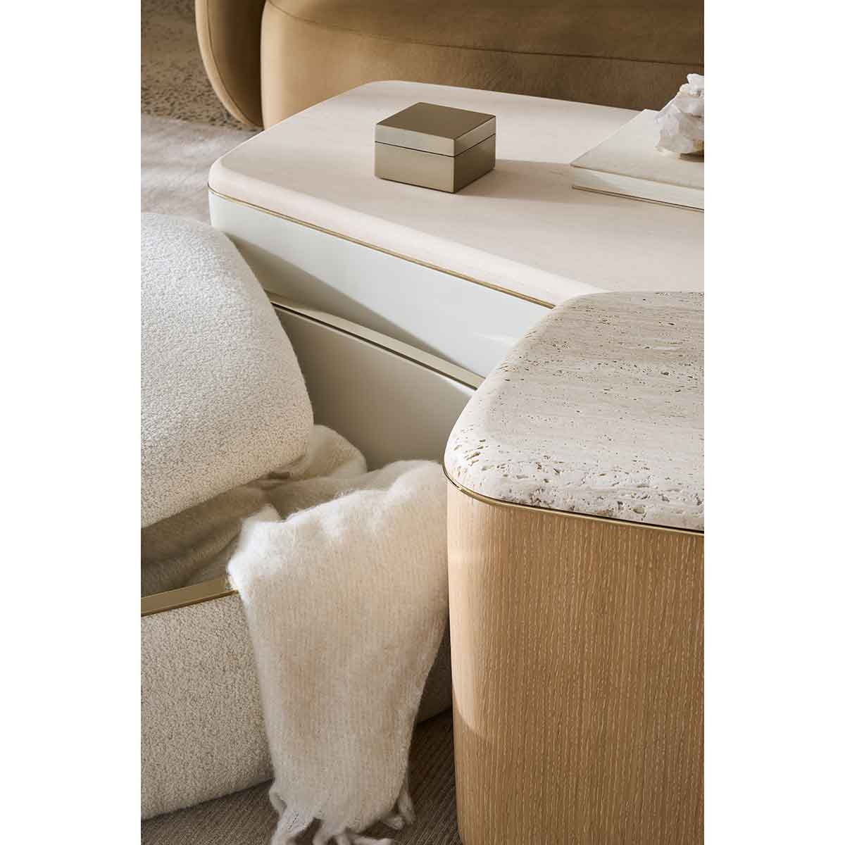 Serir Cocktail Table | Caracole Classic Collection | Elegant Contemporary Luxury Exclusive Designer Furniture