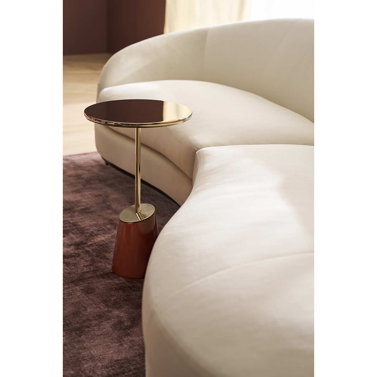 Rosetta Accent Table | Caracole Classic Collection | Elegant Contemporary Luxury Exclusive Designer Furniture