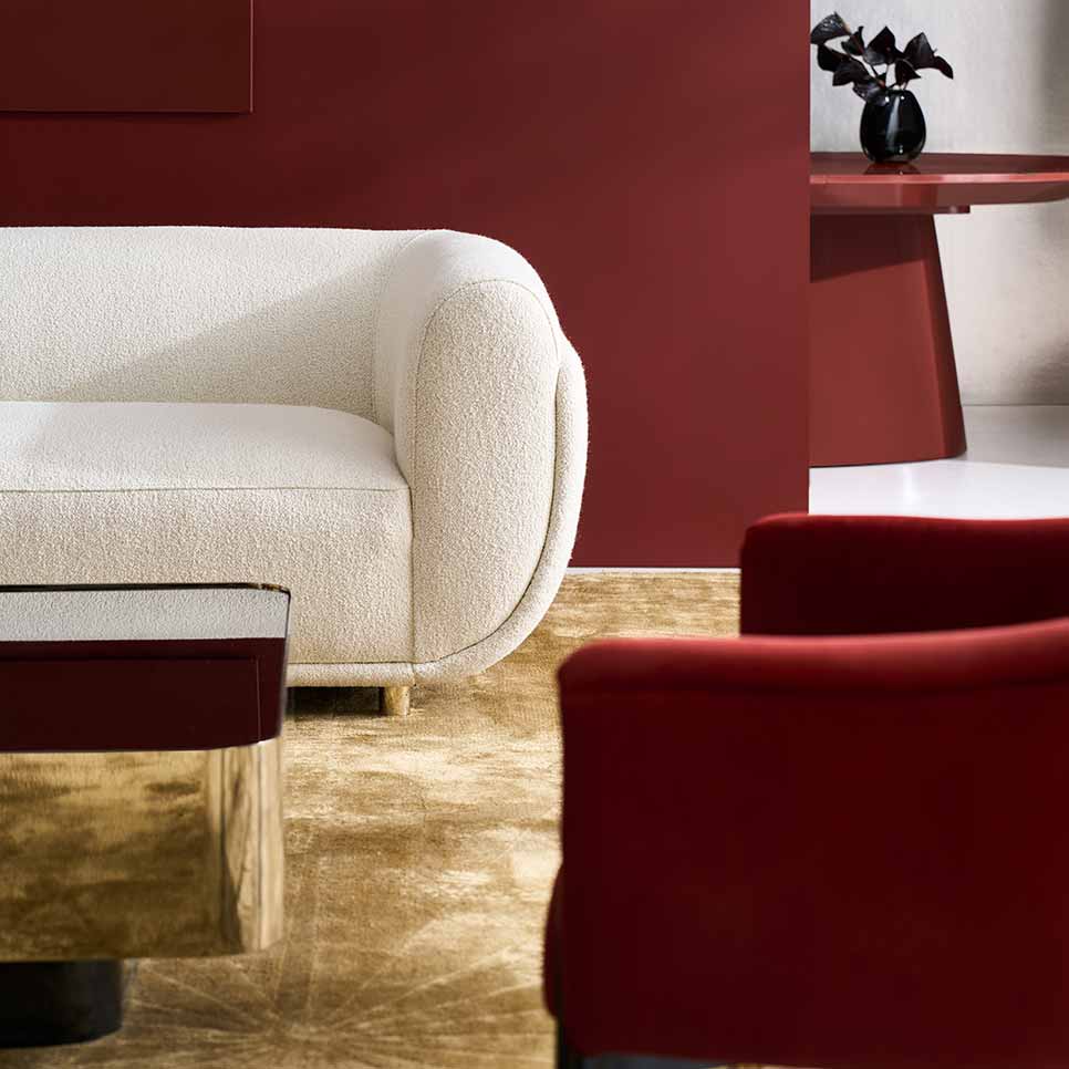 Cocoon Sofa | Caracole Classic Collection | Elegant Contemporary Luxury Exclusive Designer Furniture