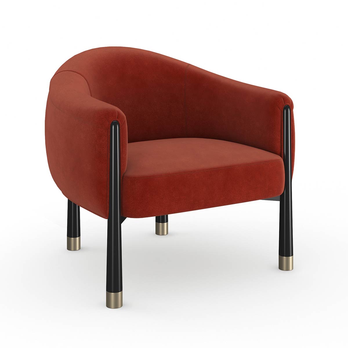 Baton Accent Chair | Caracole Classic Collection | Elegant Contemporary Luxury Exclusive Designer Furniture