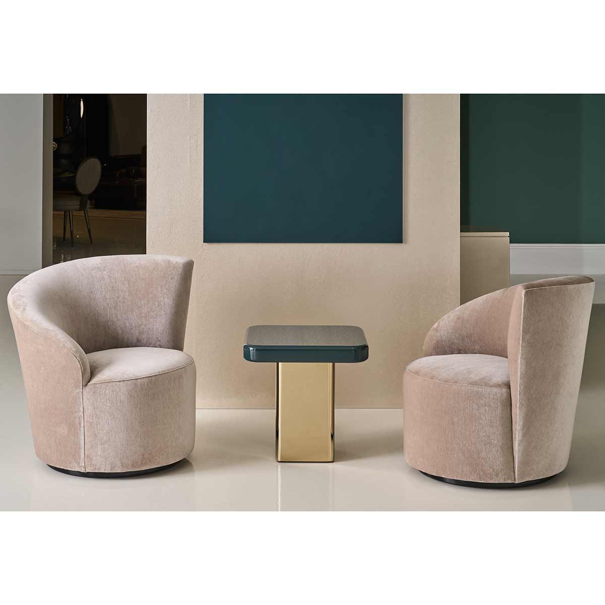 Gelee Side Table – Apatite | Caracole Classic Collection | Elegant Contemporary Luxury Exclusive Designer Furniture