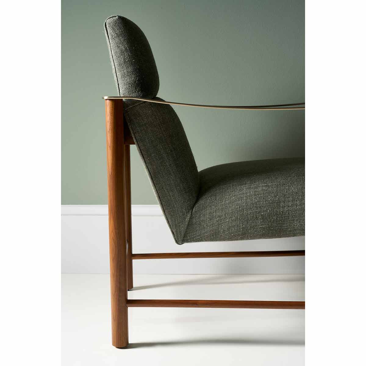 Slant Accent Chair | Caracole Classic Collection | Elegant Contemporary Luxury Exclusive Designer Furniture