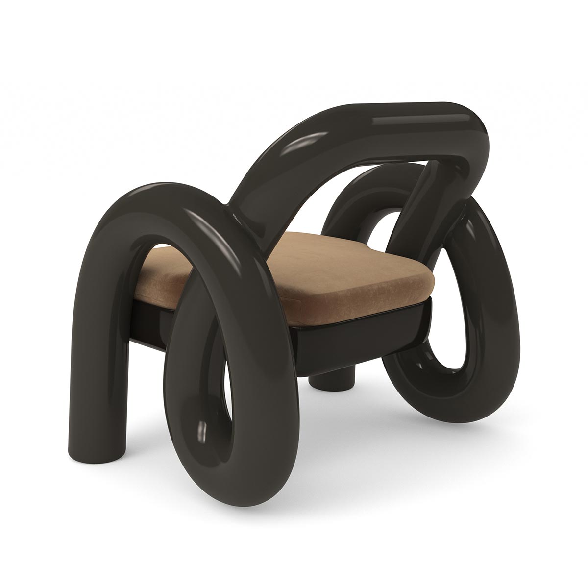 Gelee Accent Chair - Chocolate - Image 7