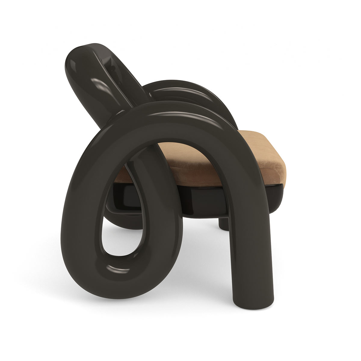 Gelee Accent Chair - Chocolate - Image 5