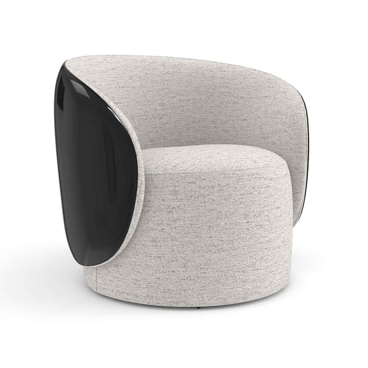 Cuff Swivel Chair | Caracole Classic Collection | Elegant Contemporary Luxury Exclusive Designer Furniture