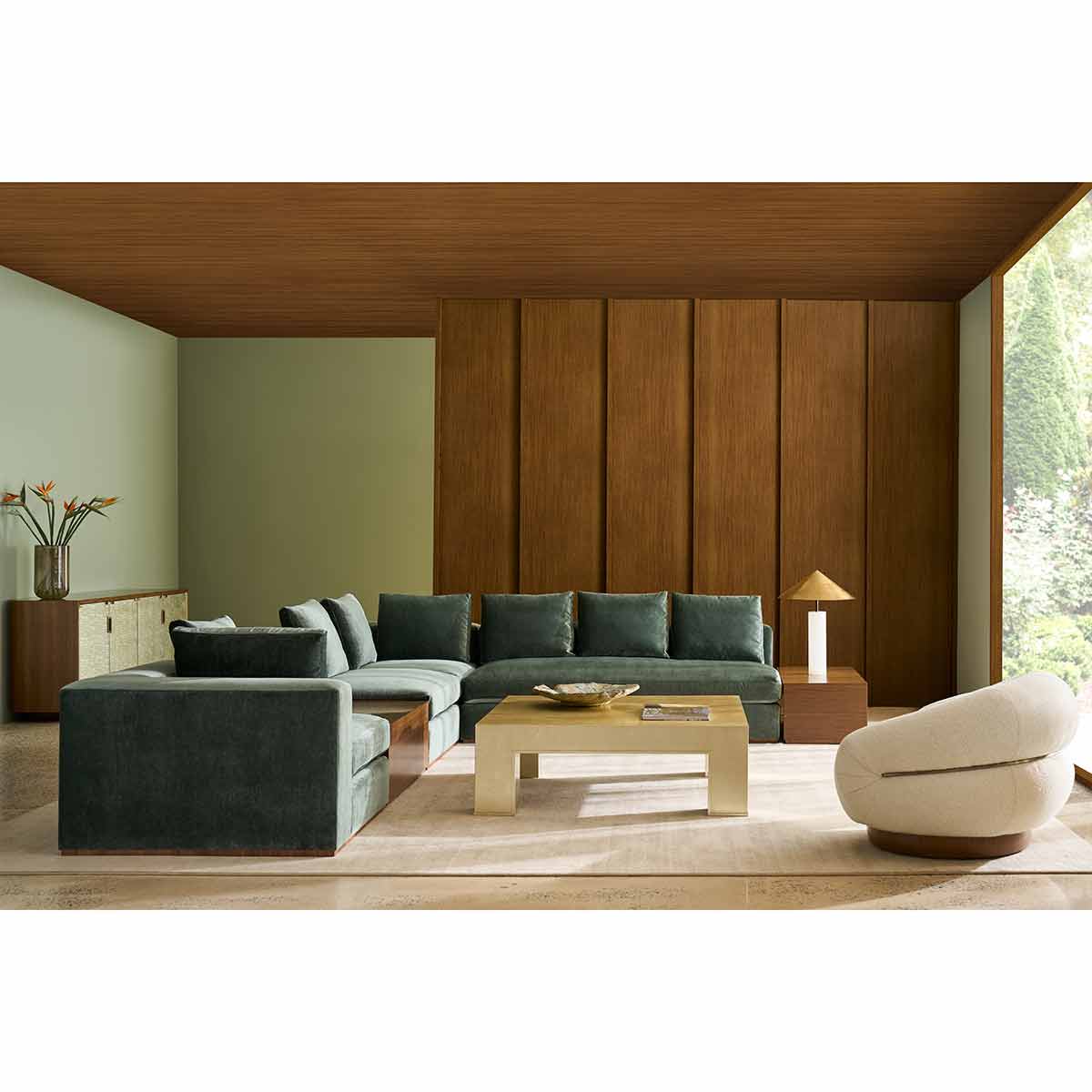 Bello Sectional Seating | Caracole Classic Collection | Elegant Contemporary Luxury Exclusive Designer Furniture