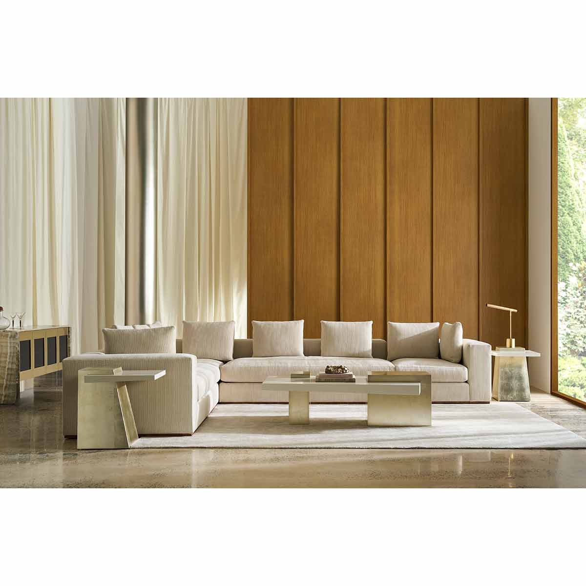 Bello Sectional | Caracole Classic Collection | Elegant Contemporary Luxury Exclusive Designer Furniture