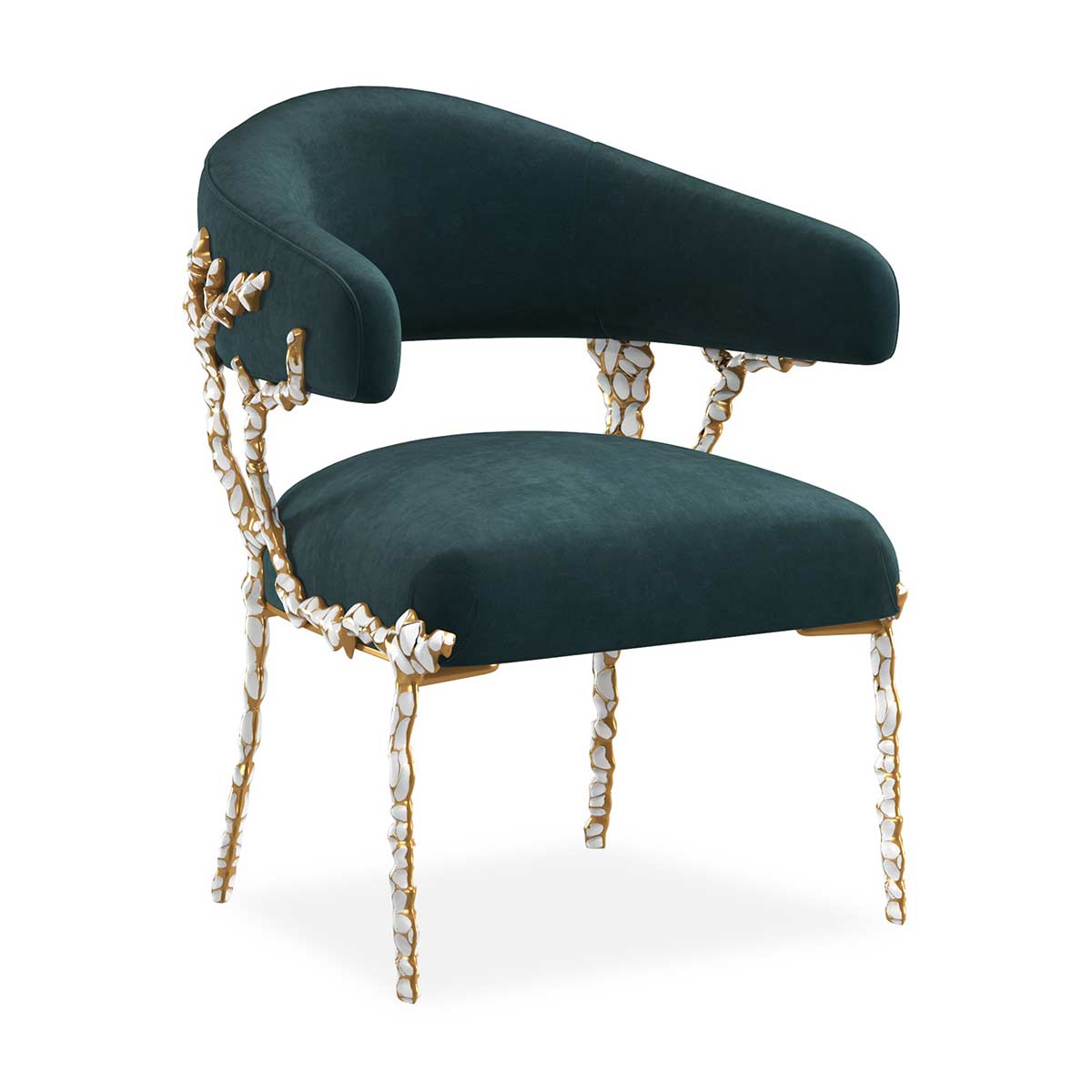 Glimmer of Hope Accent Chair | Caracole Classic Collection | Elegant Contemporary Luxury Exclusive Designer Furniture