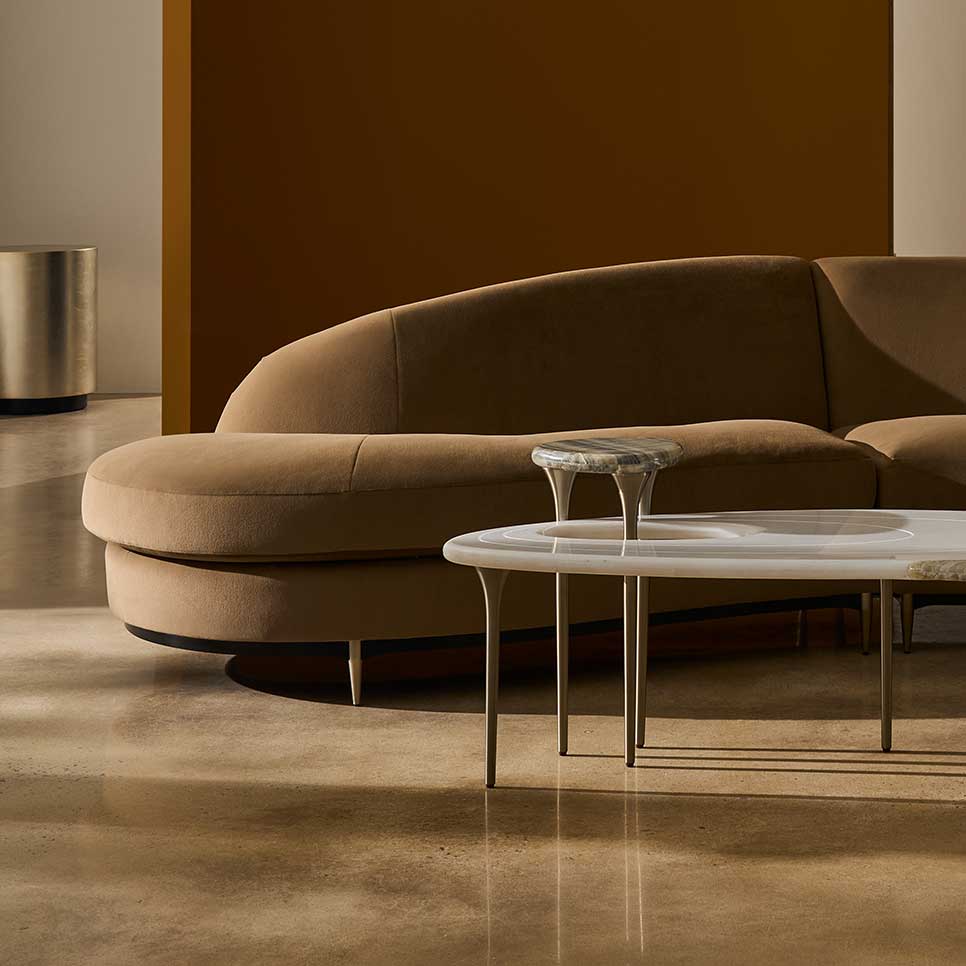 Three's Company Sectional Sofa | Caracole Classic Collection | Elegant Contemporary Luxury Exclusive Designer Furniture