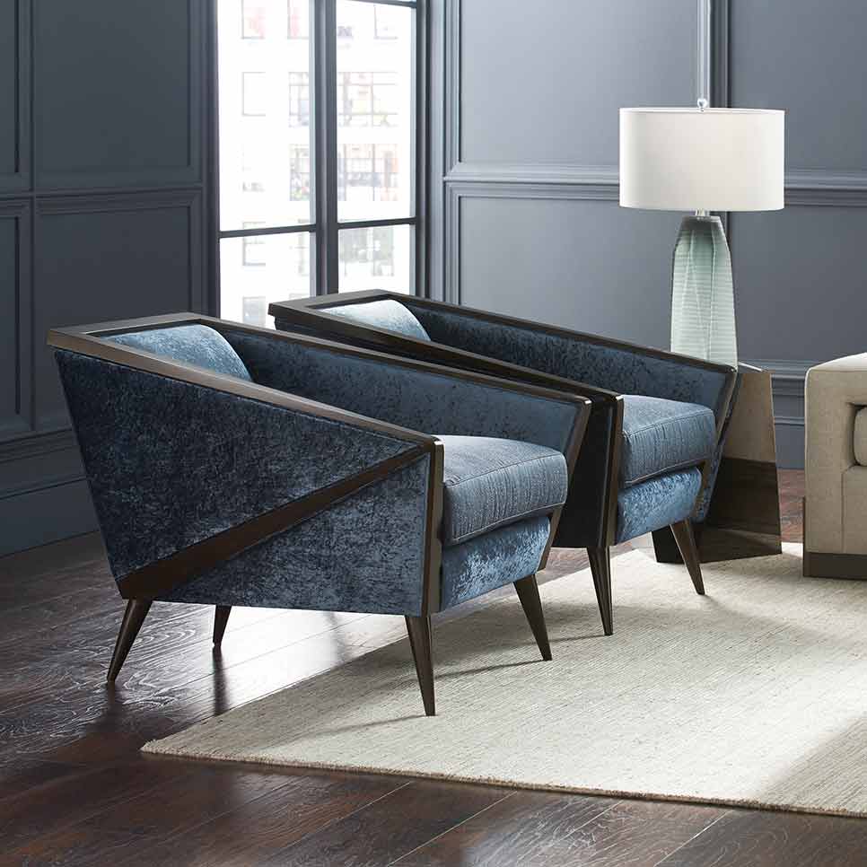 The Crane Accent Chair | Living Room | Contemporary Luxury Exclusive Designer Handcrafted Furniture