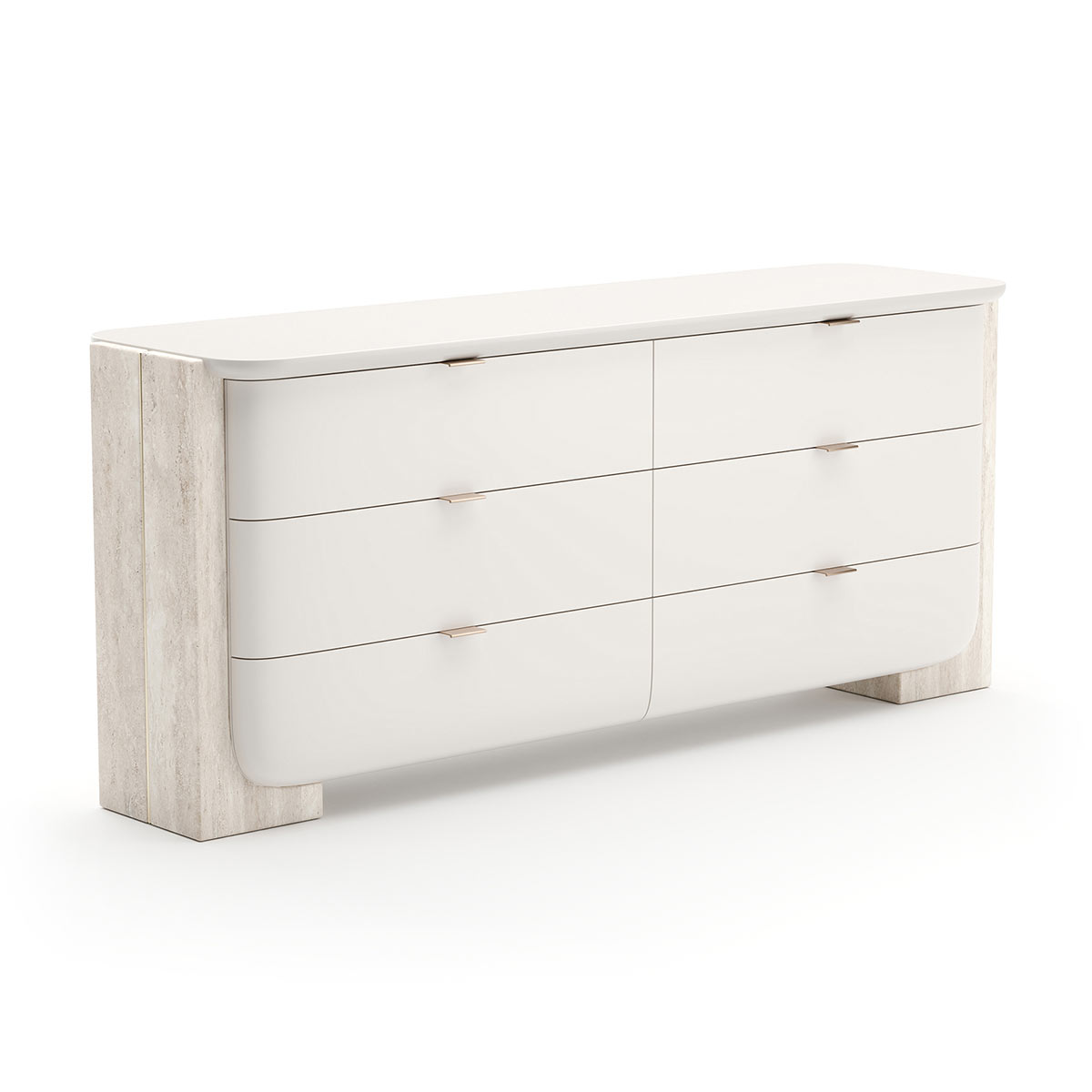 Overlap Dresser Light | Caracole Spring 2025 Collection | Elegant Contemporary Luxury Exclusive Designer Furniture