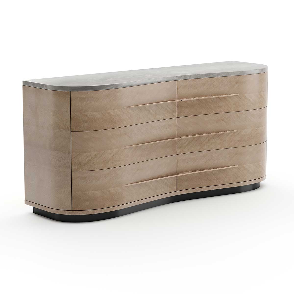 Roam Dresser | Caracole Spring 2025 | Elegant Contemporary Luxury Exclusive Designer Furniture