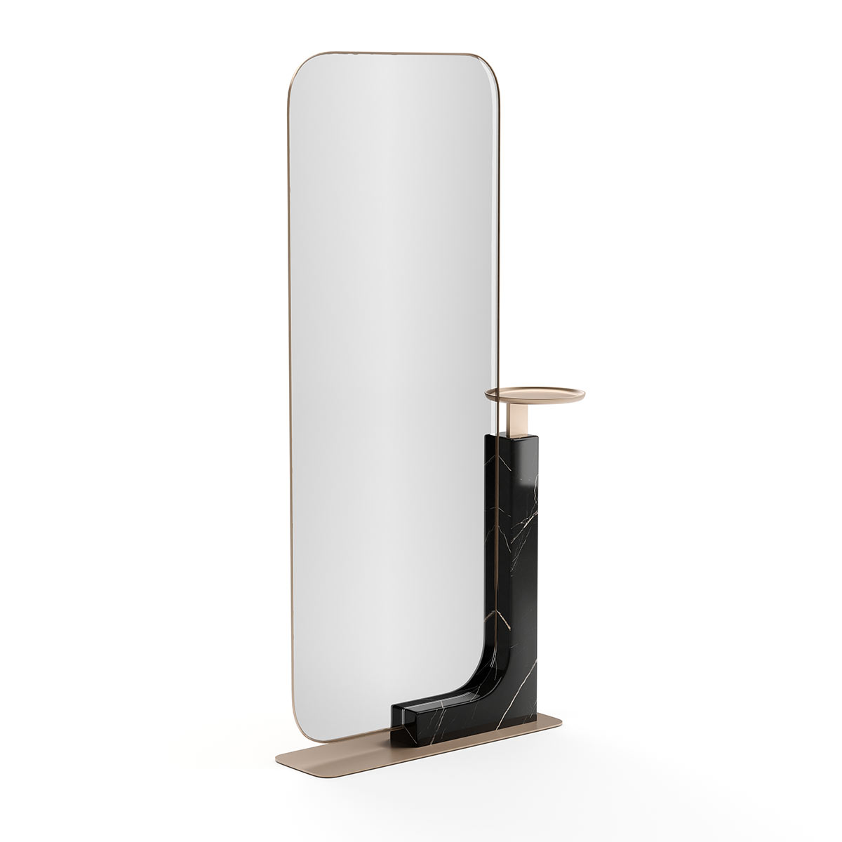 Overlap Floor Mirror Dark - Image 5