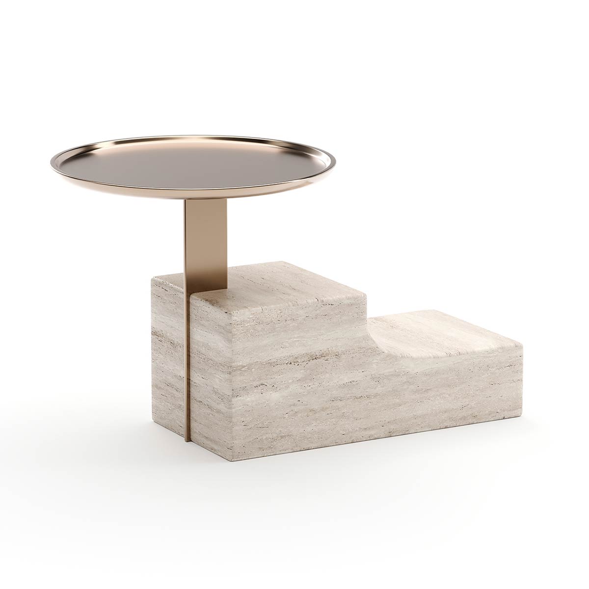 Overlap Tray Nightstand Light | Caracole Spring 2025 Collection | Elegant Contemporary Luxury Exclusive Designer Furniture