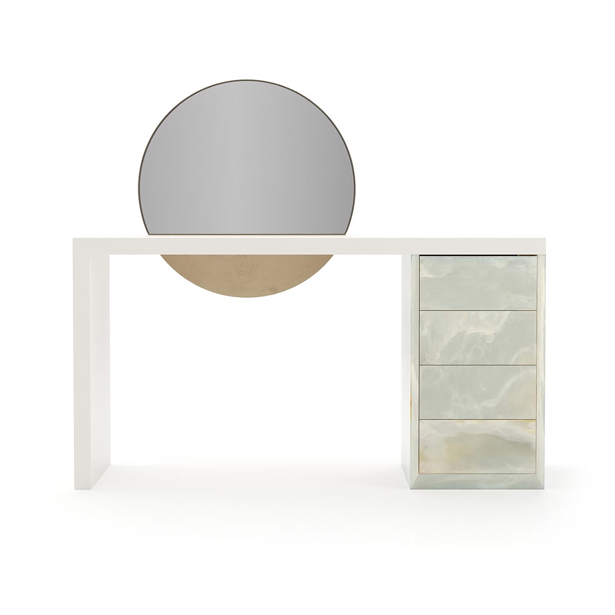 Monaco Vanity | Caracole Spring 2025 | Elegant Contemporary Luxury Exclusive Designer Furniture