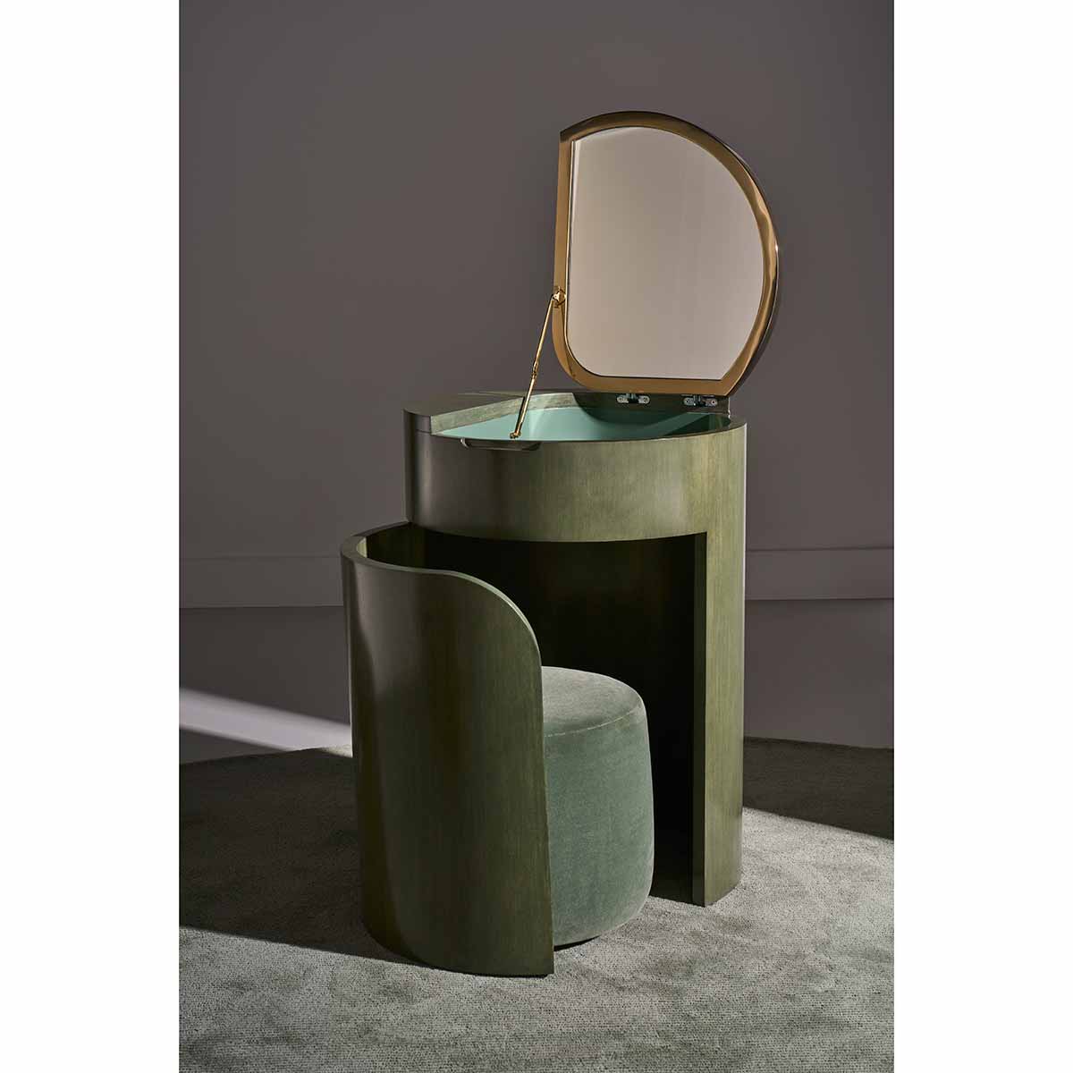 Absinthe Vanity | Caracole Spring 2025 Collection | Elegant Contemporary Luxury Exclusive Designer Furniture