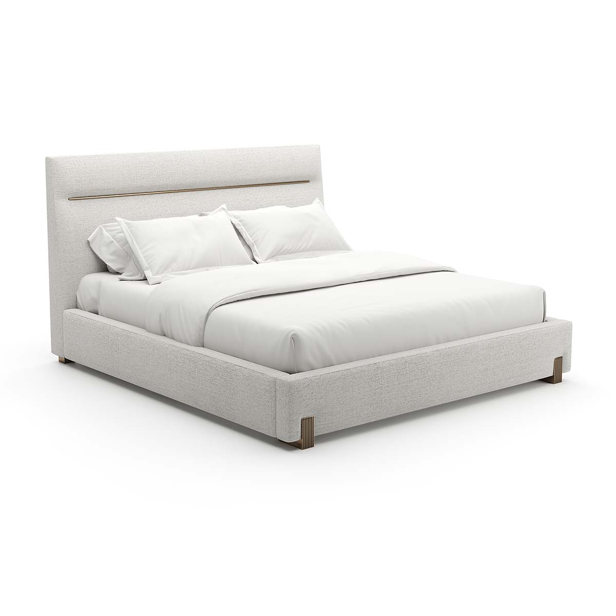 Counter Balance Bed | Caracole Spring 2025 Collection | Elegant Contemporary Luxury Exclusive Designer Furniture