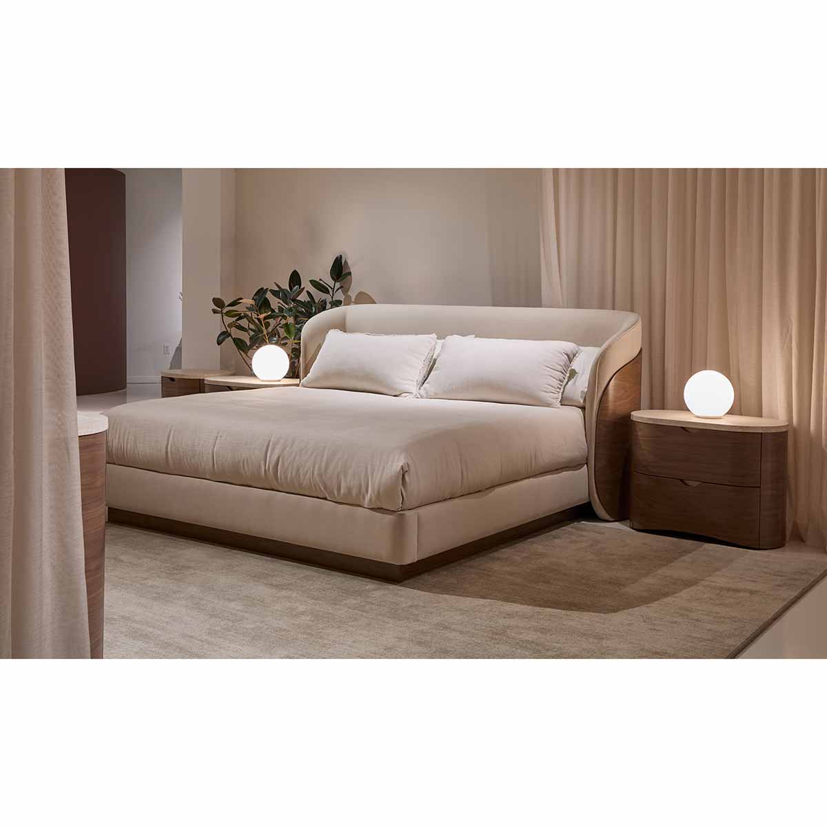 Fleur Bed | Caracole Spring 2025 Collection | Elegant Contemporary Luxury Exclusive Designer Furniture