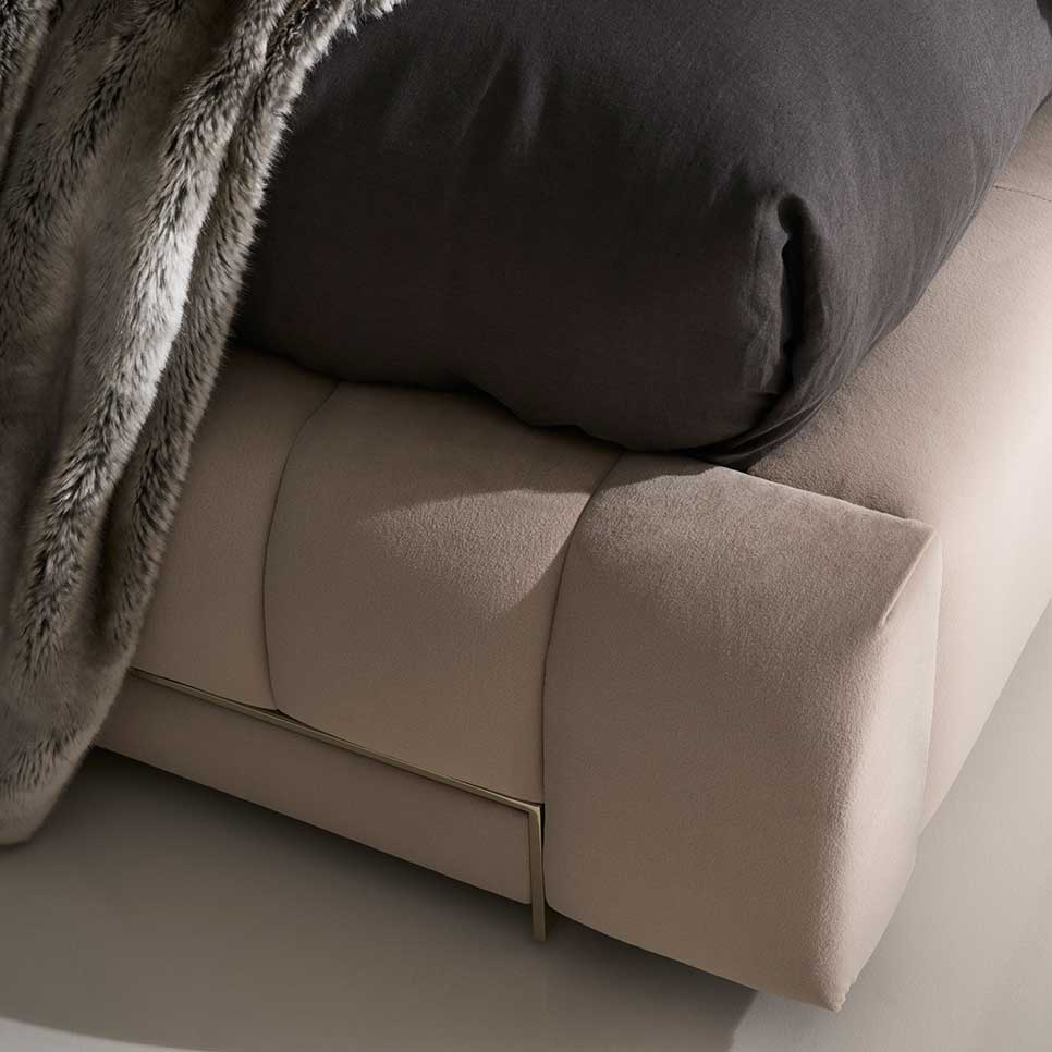 Well Balanced Bed Ecru | Caracole Spring 2025 Collection | Elegant Contemporary Luxury Exclusive Designer Furniture