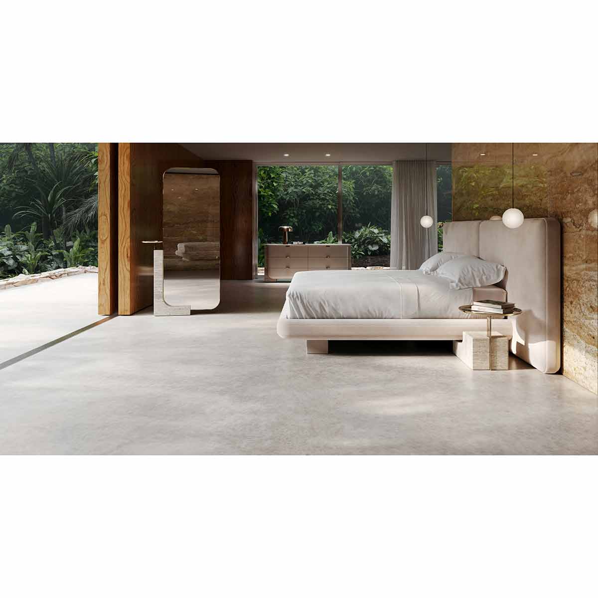 Overlap Bed – Ivory | Caracole Spring 2025 Collection | Elegant Contemporary Luxury Exclusive Designer Furniture