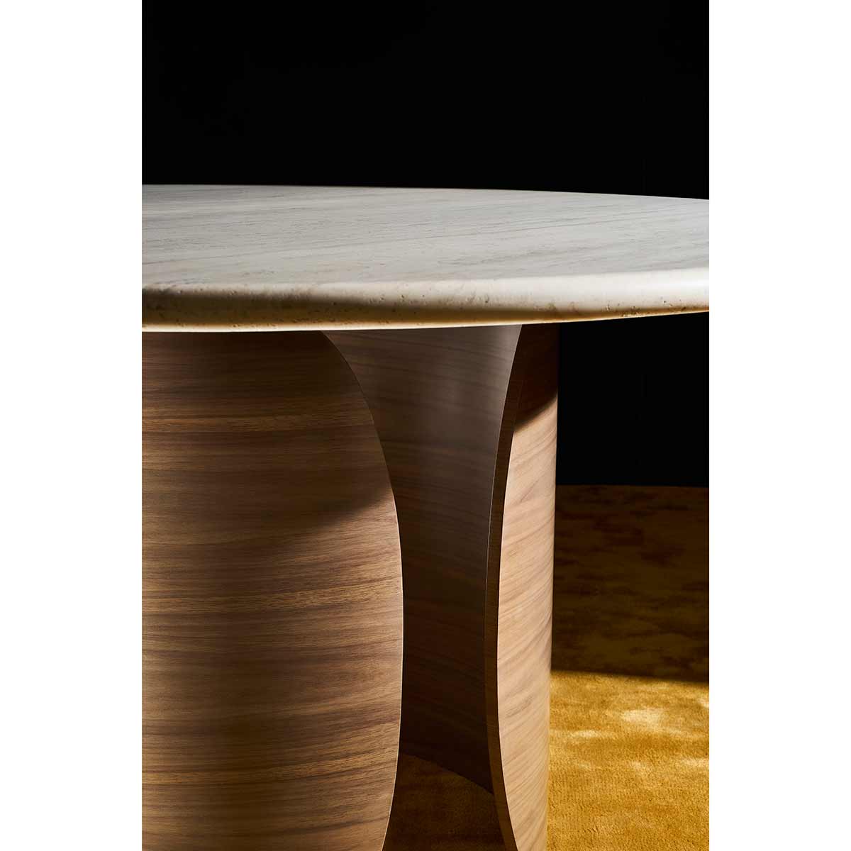 Fleur Dining Table | Caracole Spring 2025 Collection | Elegant Contemporary Luxury Exclusive Designer Furniture