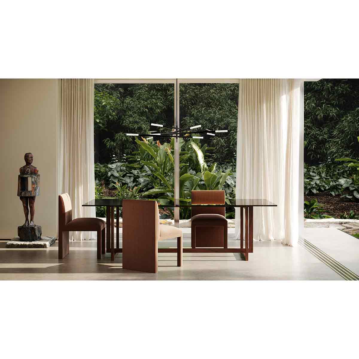 Wish You Were Here Dining Table | Caracole Spring 2025 Collection | Elegant Contemporary Luxury Exclusive Designer Furniture