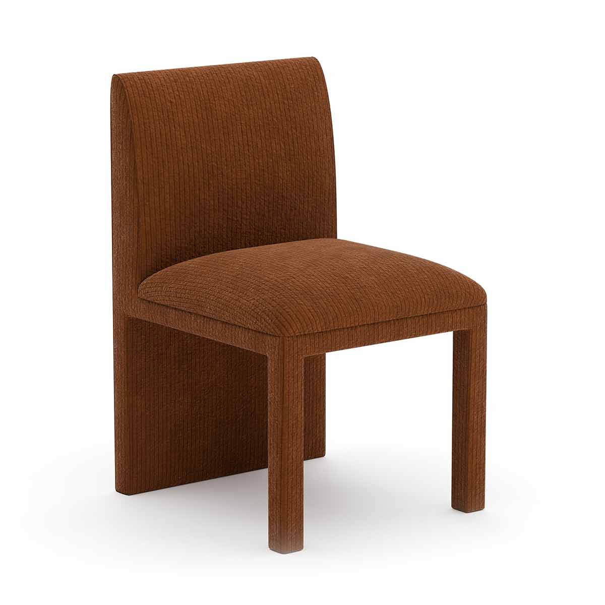 Precipice Dining Chair – Saffron | Caracole Spring 2025 Collection | Elegant Contemporary Luxury Exclusive Designer Furniture