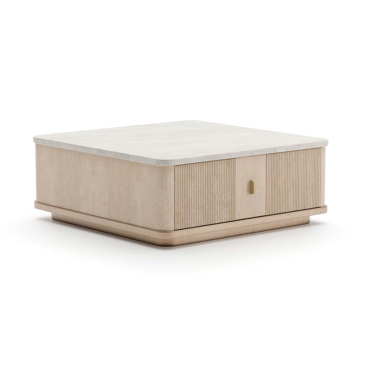 Rhythm Cocktail Table Square | Caracole Spring 2025 Collection | Elegant Contemporary Luxury Exclusive Designer Furniture