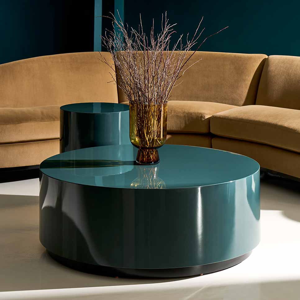 Cocktail Couture Round | Caracole Spring 2025 Collection | Elegant Contemporary Luxury Exclusive Designer Furniture