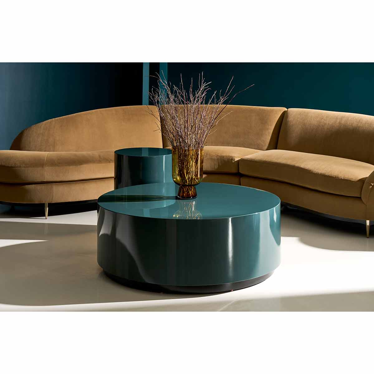 Cocktail Couture Round | Caracole Spring 2025 Collection | Elegant Contemporary Luxury Exclusive Designer Furniture