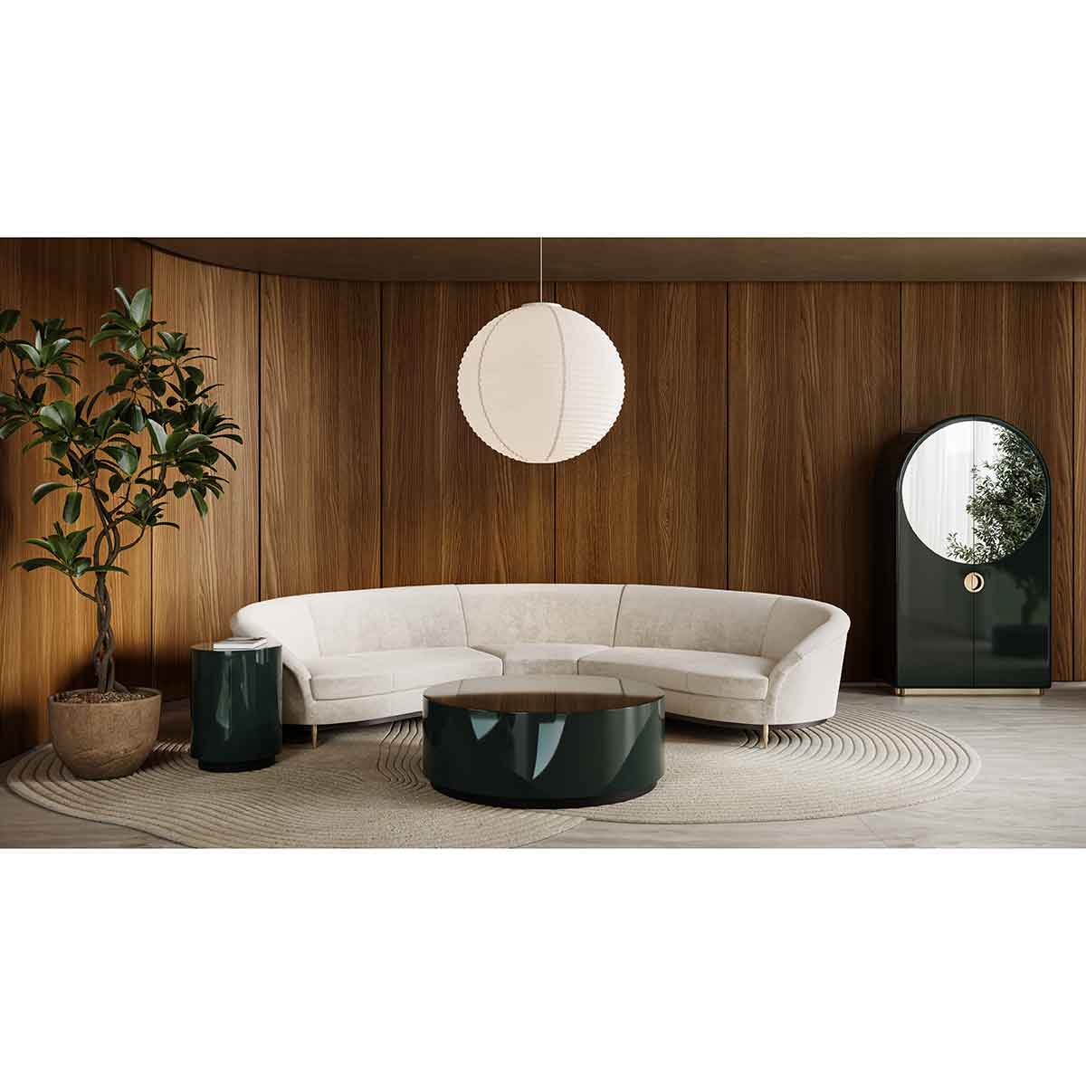 Cocktail Couture Round | Caracole Spring 2025 Collection | Elegant Contemporary Luxury Exclusive Designer Furniture