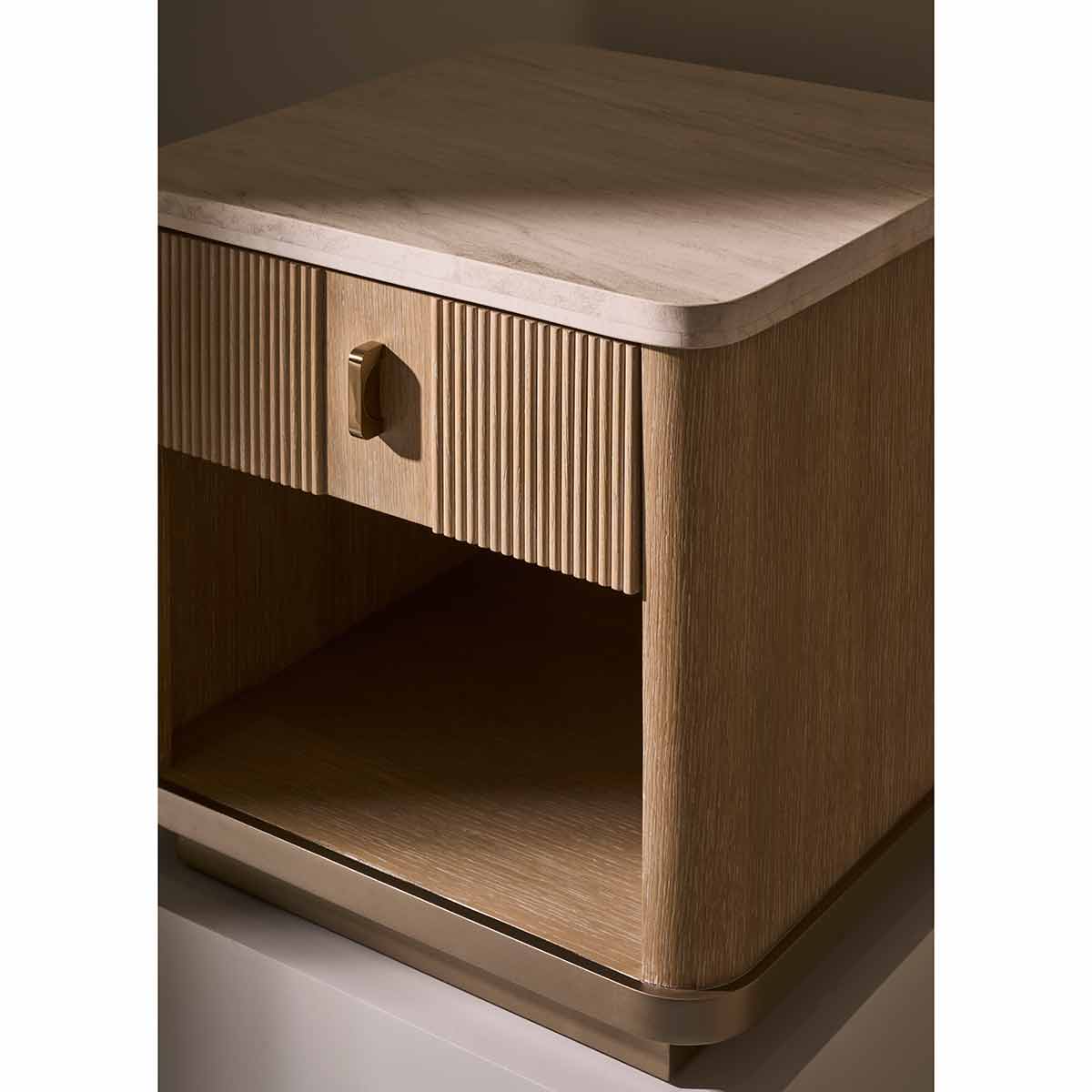 Rhythm Side Table | Caracole Spring 2025 Collection | Elegant Contemporary Luxury Exclusive Designer Furniture