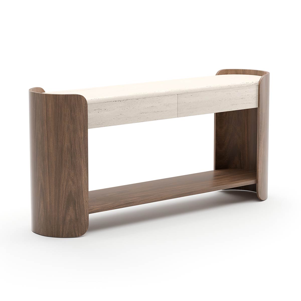 Fleur Console Table | Caracole Spring 2025 Collection | Elegant Contemporary Luxury Exclusive Designer Furniture