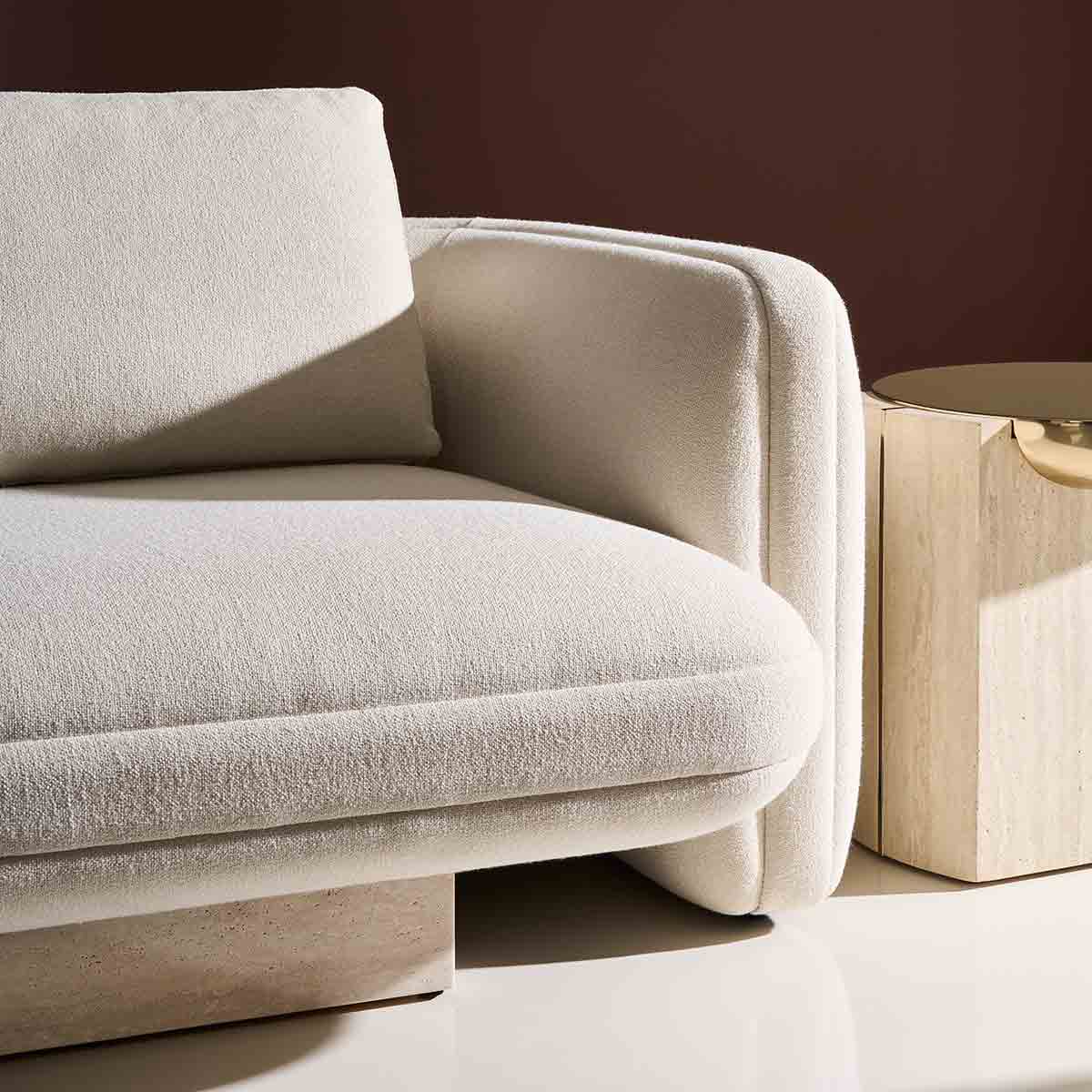 Overlap Sofa | Caracole Spring 2025 Collection | Elegant Contemporary Luxury Exclusive Designer Furniture