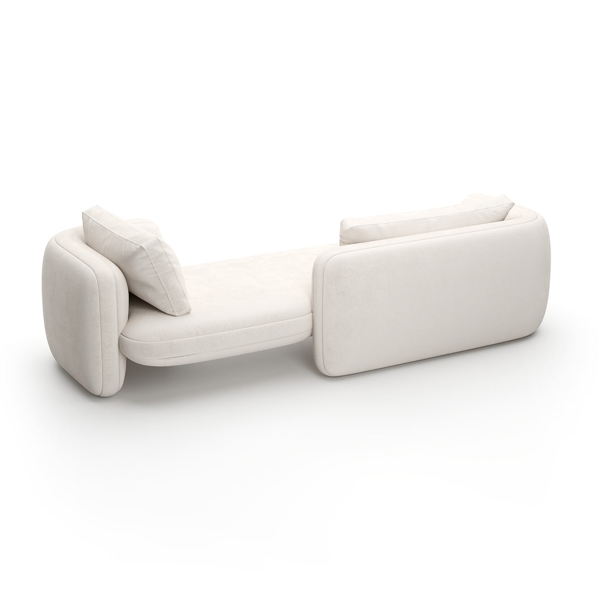 Overlap Bedroom Chaise - Image 4
