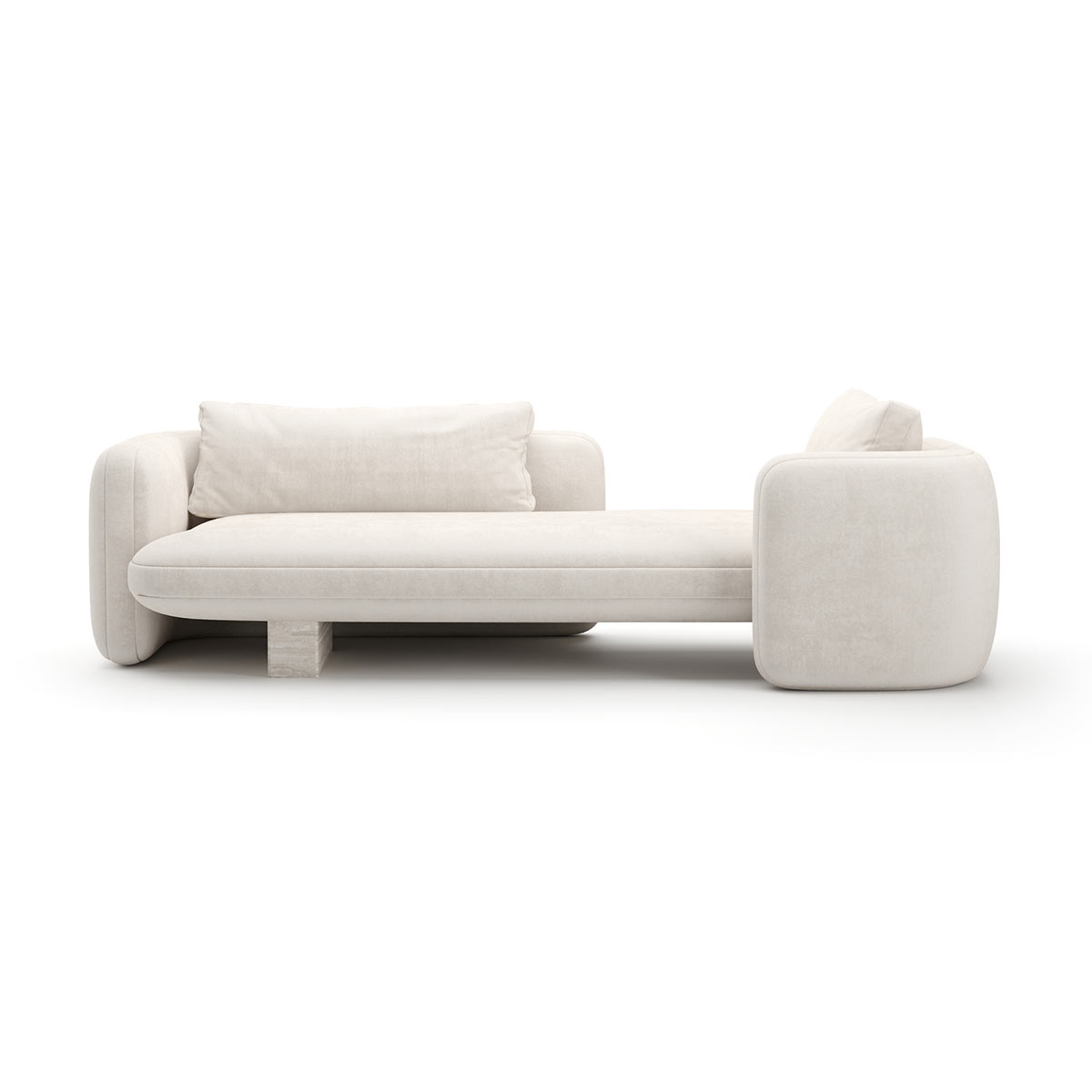 Overlap Bedroom Chaise - Image 2