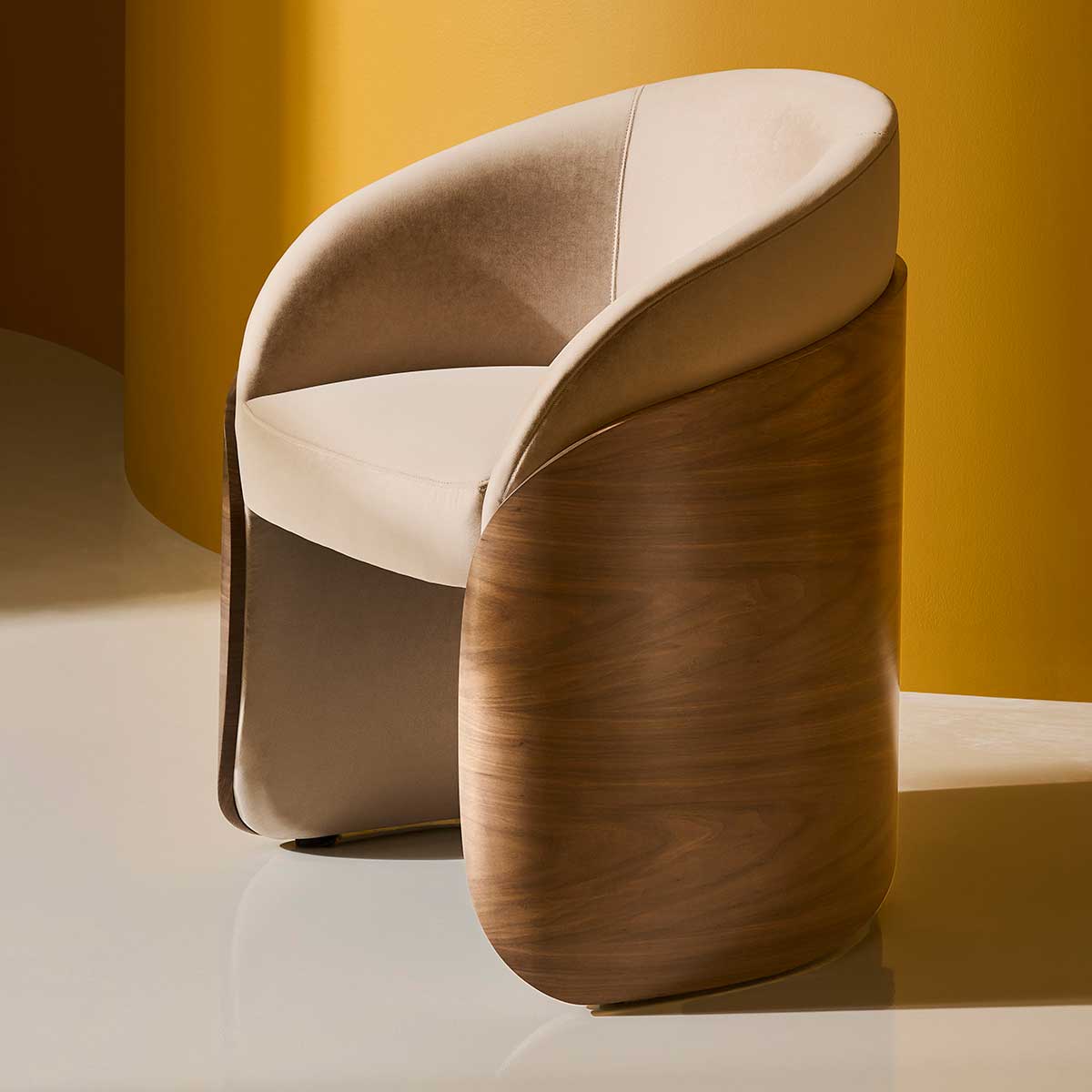 Fleur Dining Chair | Caracole Spring 2025 Collection | Elegant Contemporary Luxury Exclusive Designer Furniture