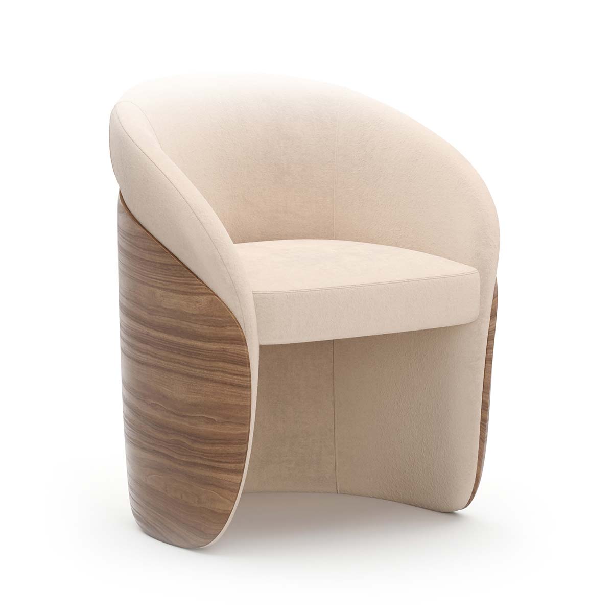 Fleur Dining Chair | Caracole Spring 2025 Collection | Elegant Contemporary Luxury Exclusive Designer Furniture