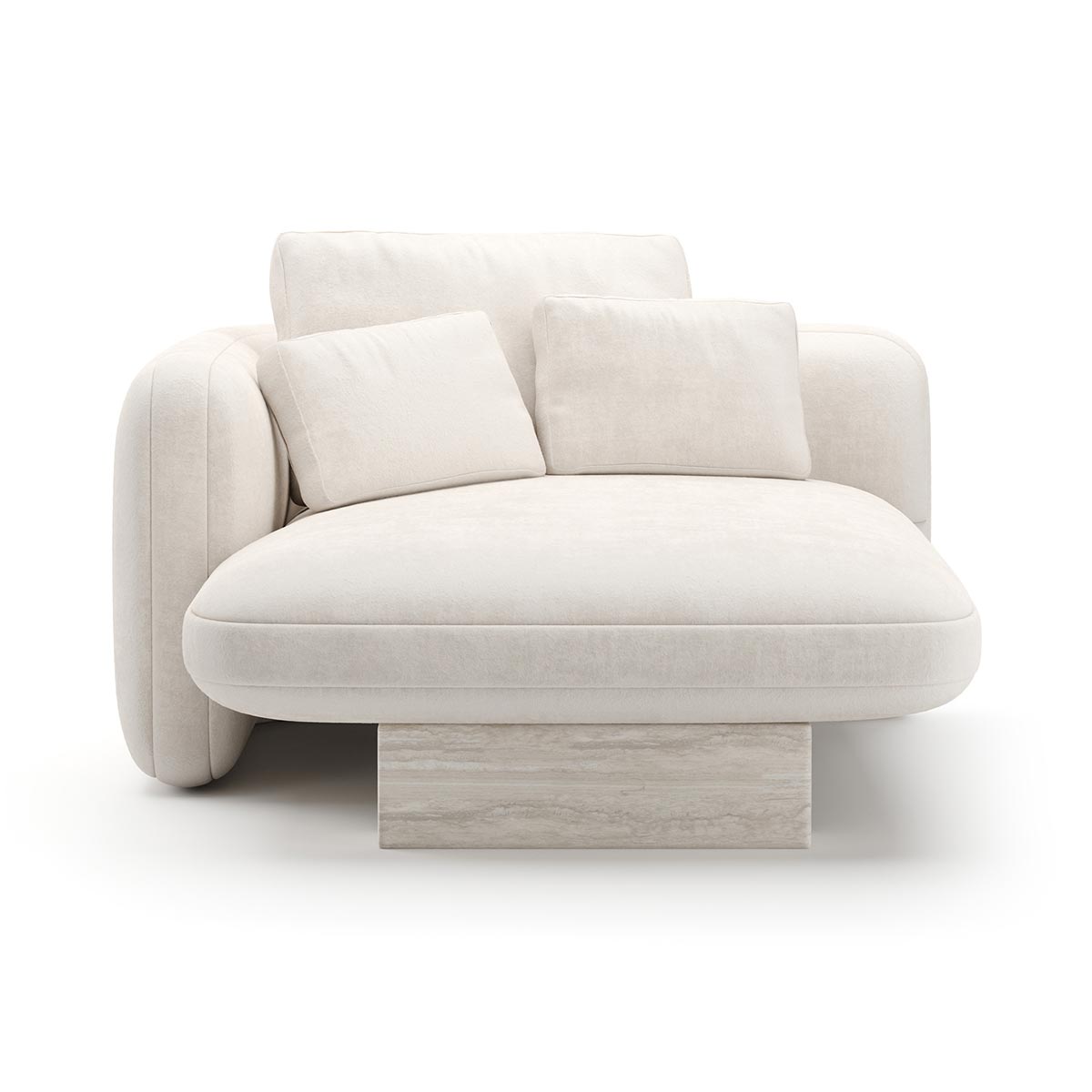 Overlap Sectional – Left Chaise - Image 8