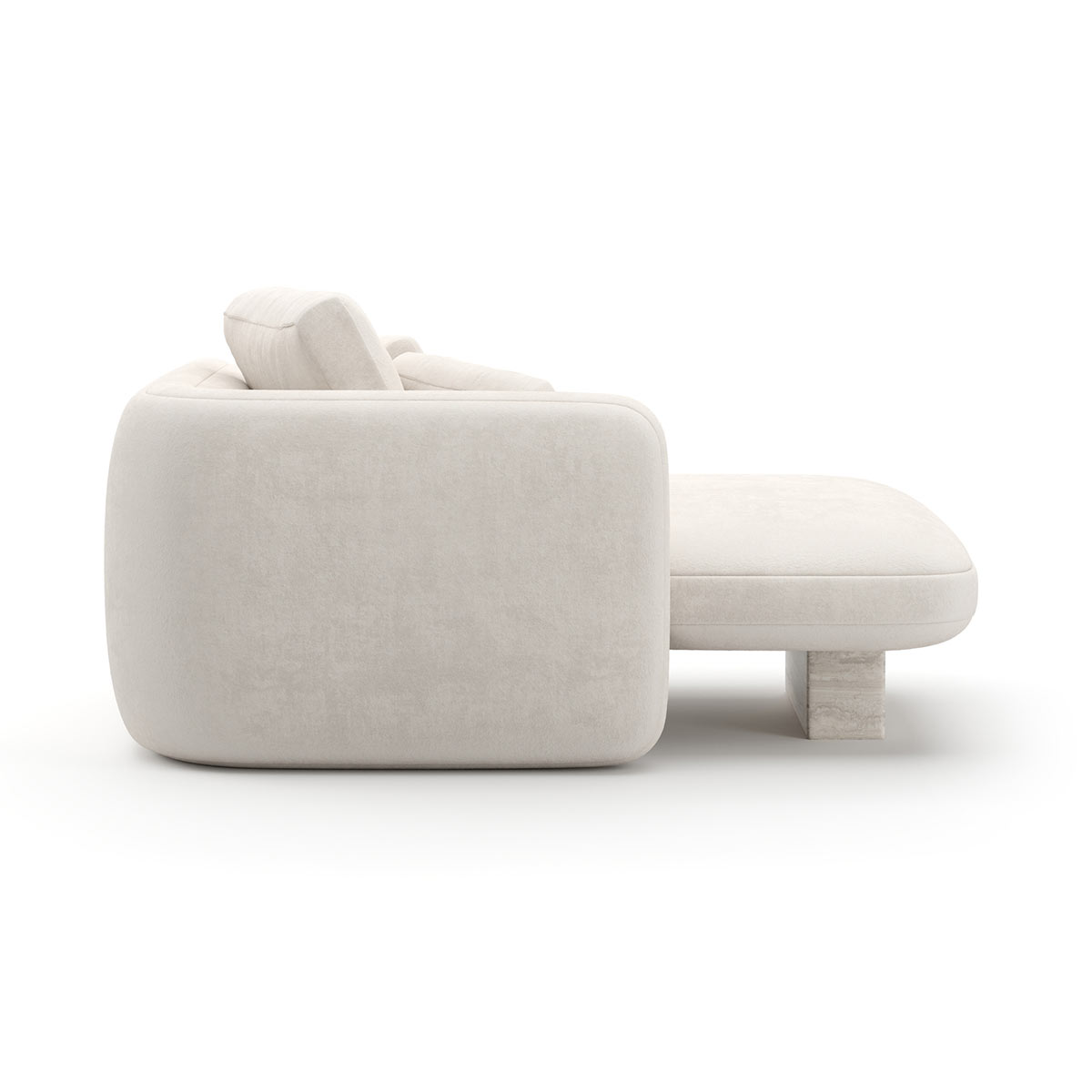 Overlap Sectional – Left Chaise - Image 7