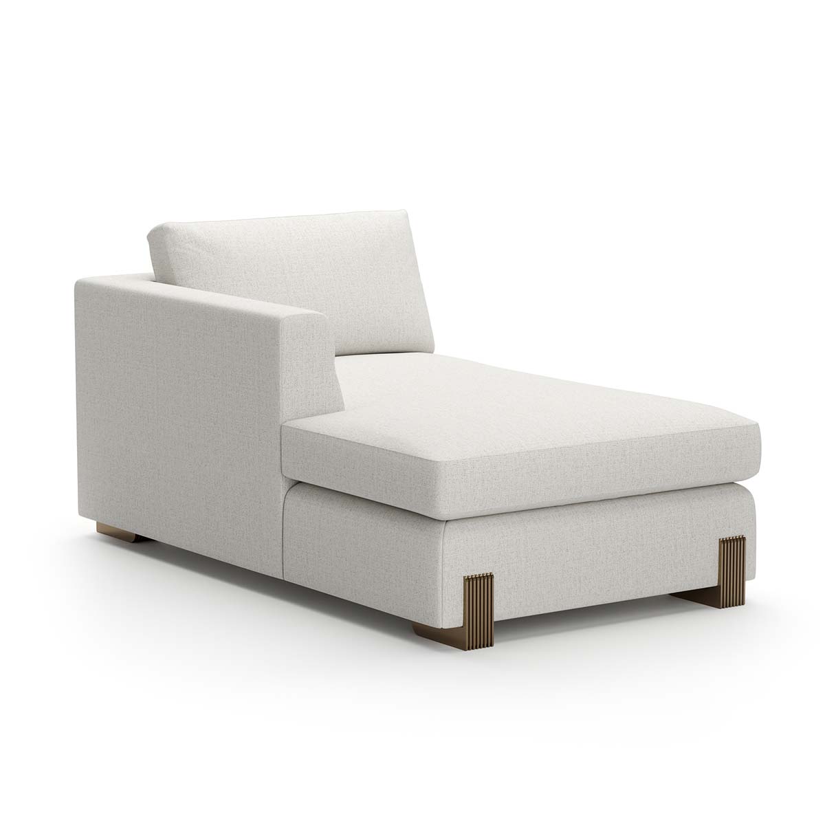 Counter Balance Sectional – Left Arm Chaise | Caracole Spring 2025 Introduction | Elegant Contemporary Luxury Exclusive Designer Furniture