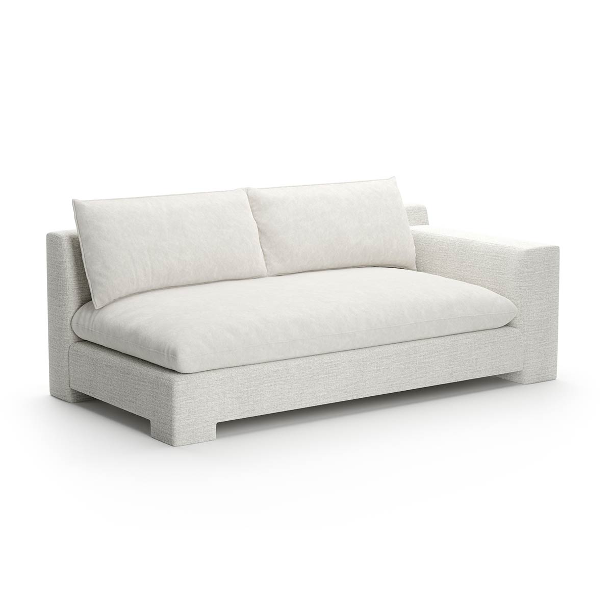 Devon Sectional – Right Arm | Caracole Spring 2025 Collection | Elegant Contemporary Luxury Exclusive Designer Furniture