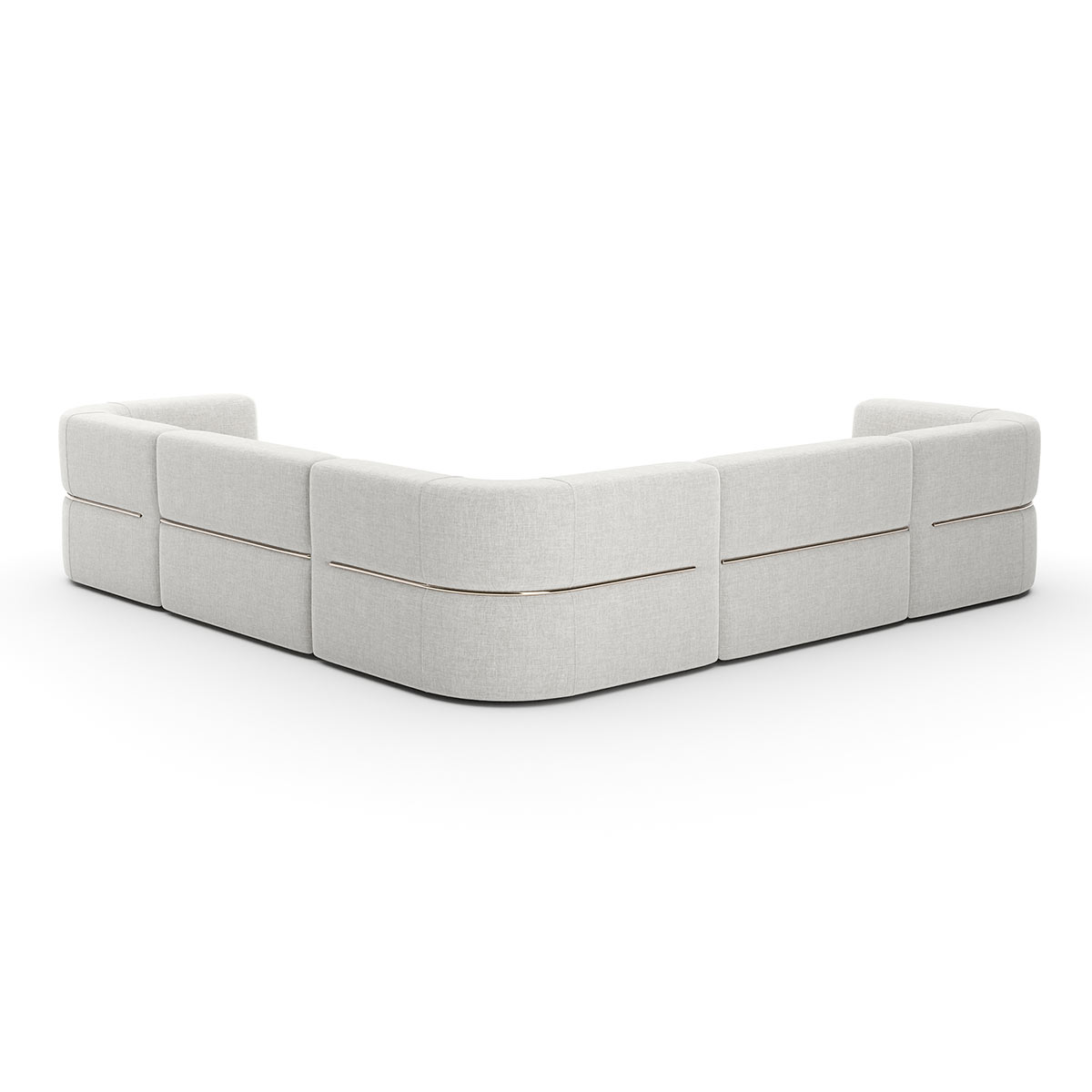 Rhythm Sectional Sofa | Caracole Spring 2025 Collection | Elegant Contemporary Luxury Exclusive Designer Furniture