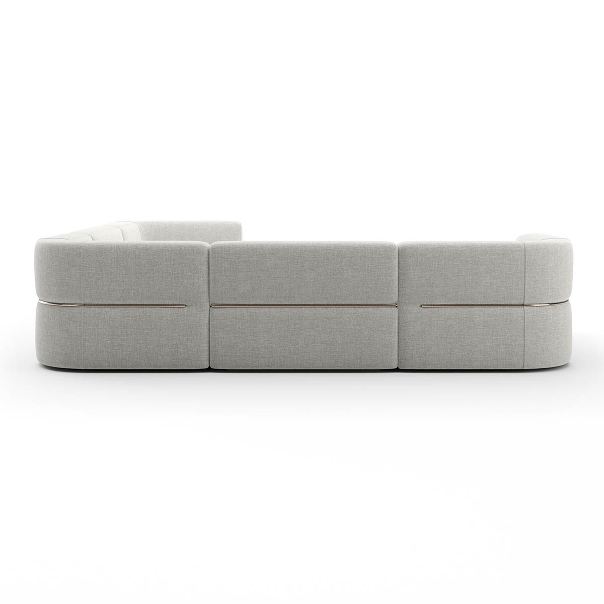 Rhythm Sectional Sofa | Caracole Spring 2025 Collection | Elegant Contemporary Luxury Exclusive Designer Furniture