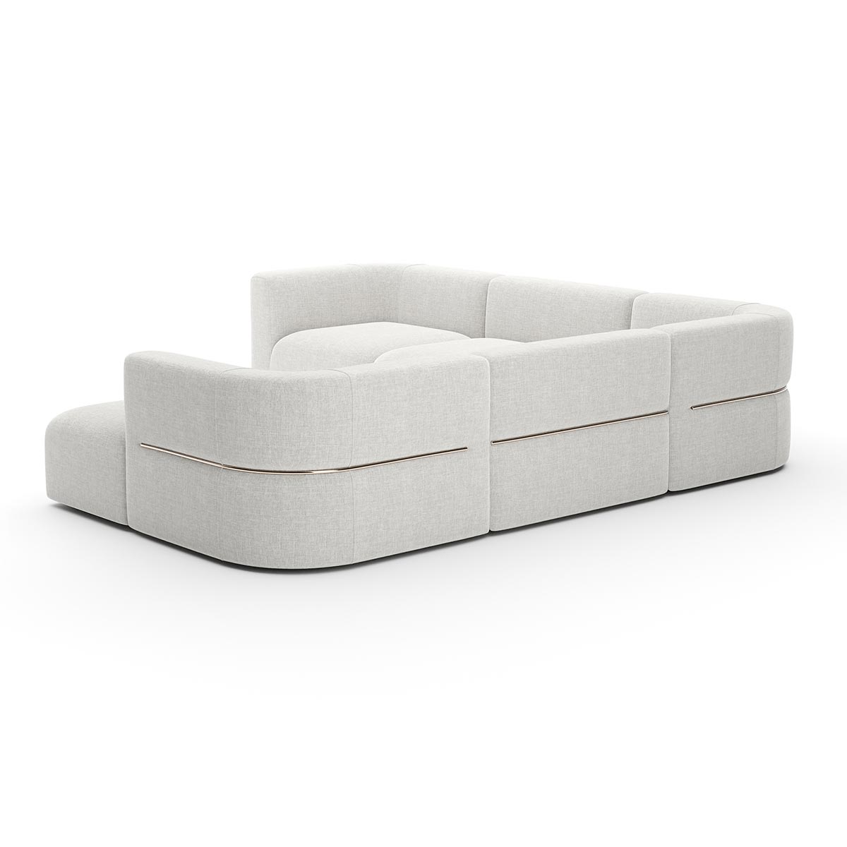Rhythm Sectional Sofa | Caracole Spring 2025 Collection | Elegant Contemporary Luxury Exclusive Designer Furniture