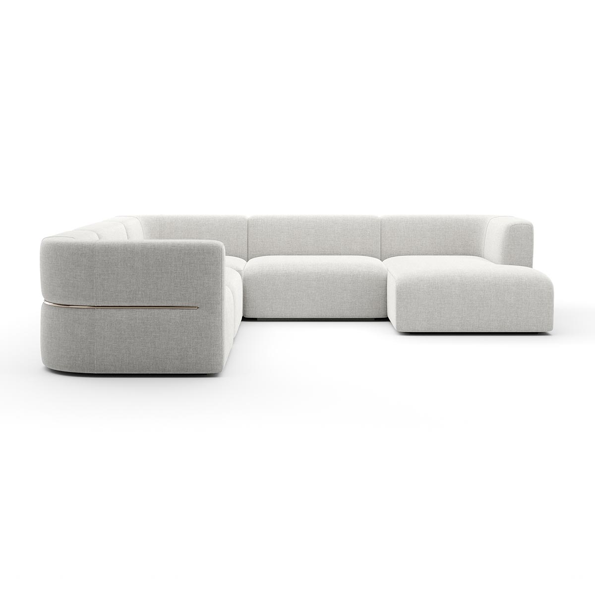 Rhythm Sectional Sofa | Caracole Spring 2025 Collection | Elegant Contemporary Luxury Exclusive Designer Furniture