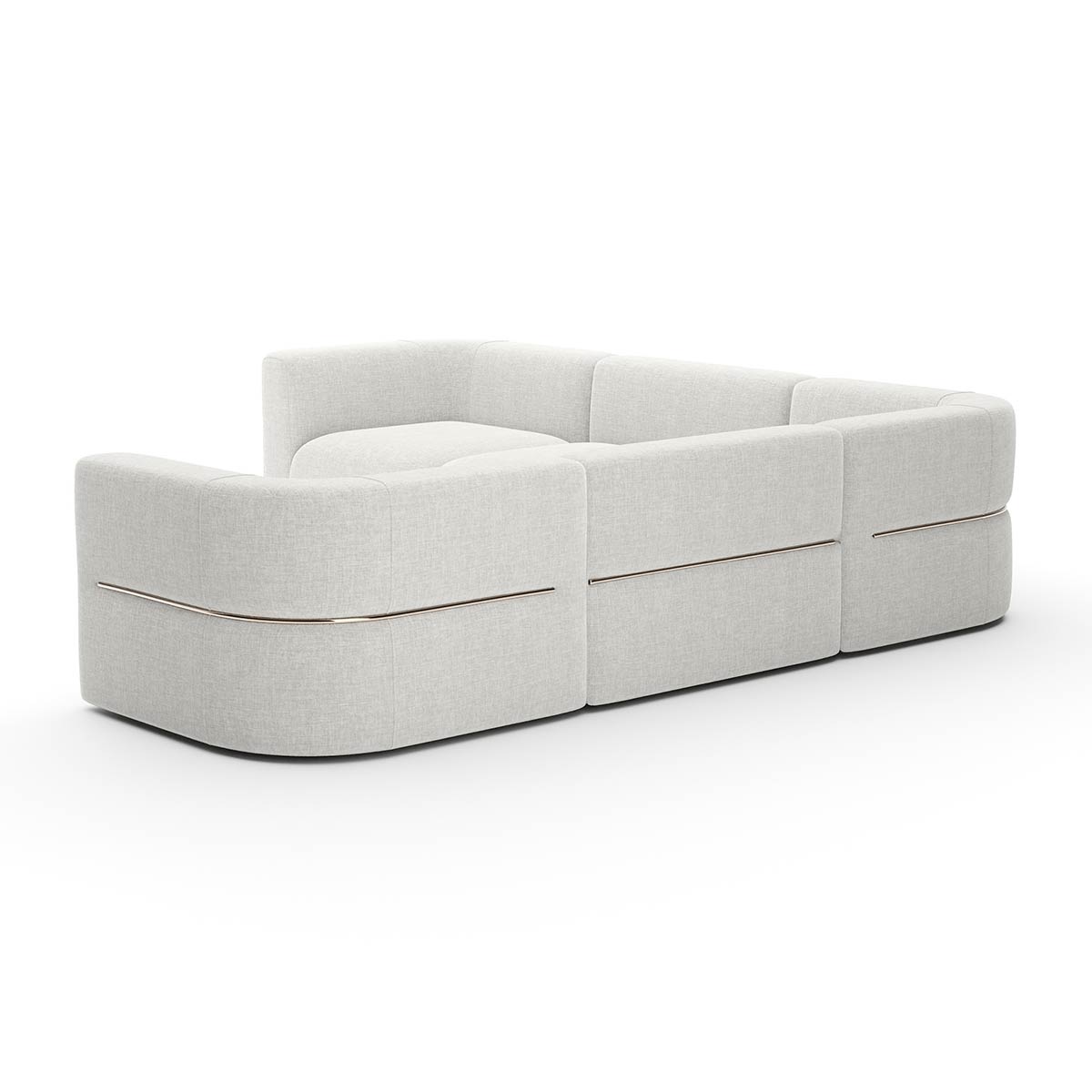 Rhythm Sectional Sofa | Caracole Spring 2025 Collection | Elegant Contemporary Luxury Exclusive Designer Furniture