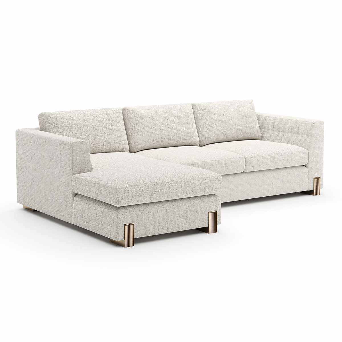 Counter Balance Sectional Sofa | Caracole Spring 2025 Collection | Elegant Contemporary Luxury Exclusive Designer Furniture